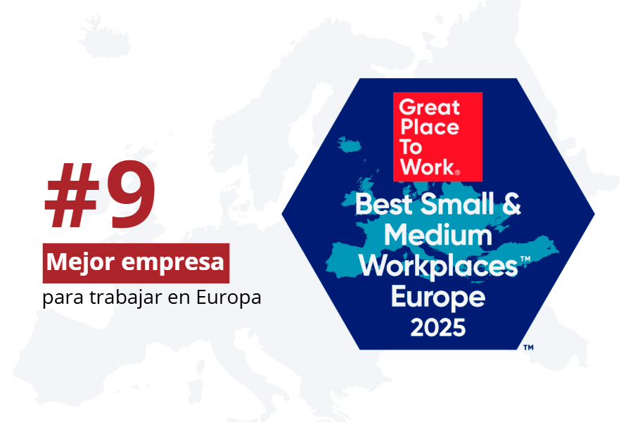 Redarbor novena mejor empresa del Ranking Best Workplaces Europe 2025