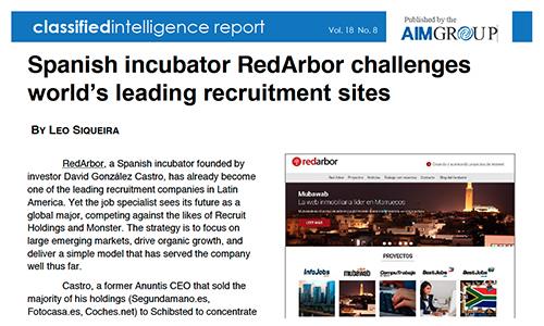 Spanish incubator RedArbor challenges world’s leading recruitment sites